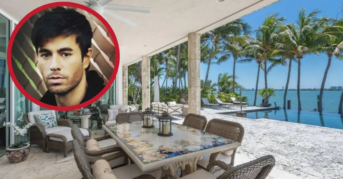 10 fotos de la mansión con muelle privado de Enrique Iglesias en Miami, a la venta por millones de euros