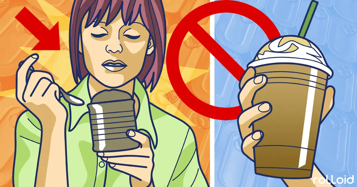 20 de las Peores cosas que puedes tomar a diario y que nos hacen ganar barriga sin darnos cuenta