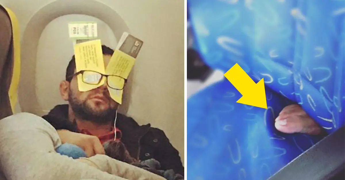 20 Surrealistas situaciones que nunca nos gustaría encontrar en un avión