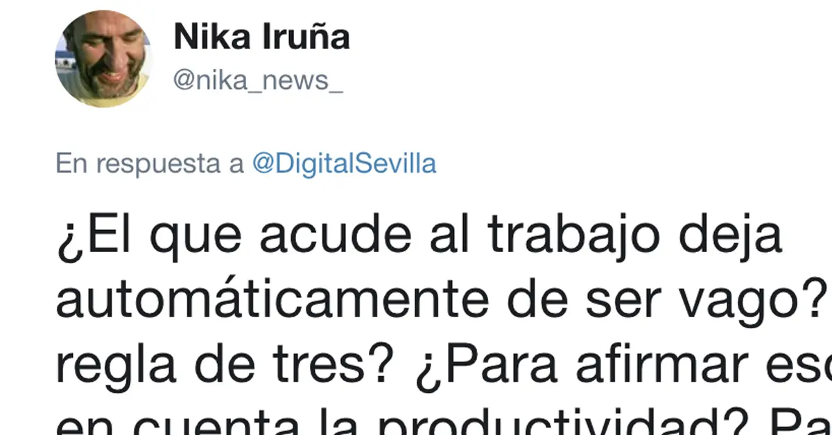 Un andaluz se burla de un hombre que acusó de vagos a los trabajadores del Sur