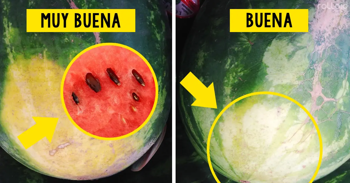 Cómo elegir la mejor sandía de todo el supermercado