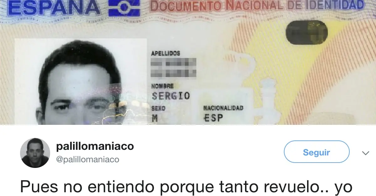 «Es muy gorda la que lié»: Un chico se viraliza al ponerse una foto prohibida en su DNI