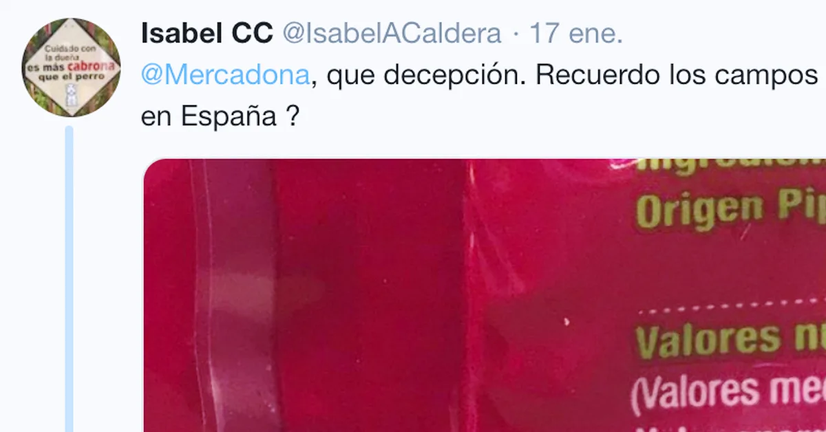 Mercadona responde a una foto viral en redes que ha decepcionado a sus clientes