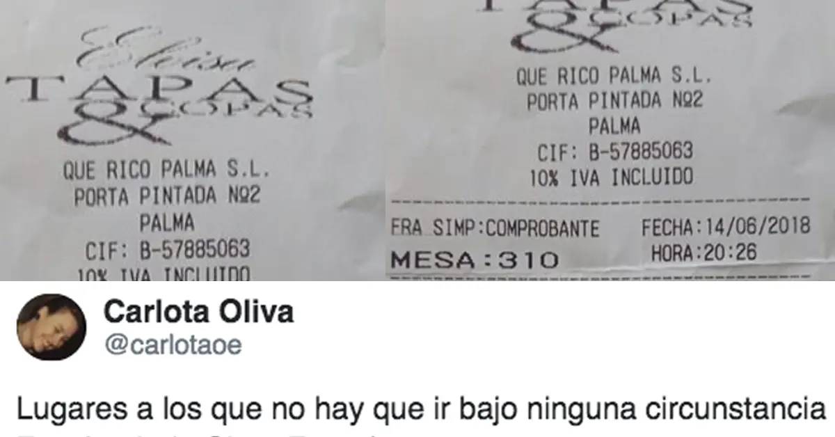 El zumo de naranja de 15 euros que ha dejado a una clienta con la boca abierta en Mallorca