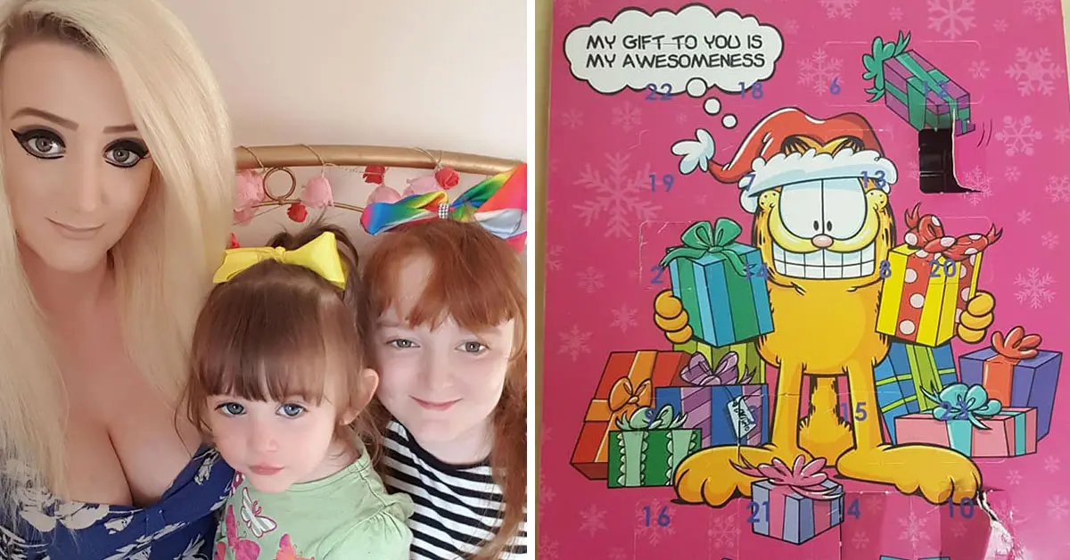 Una madre se da cuenta del error que cometió con su hija al regalarle un calendario de «Garfield»