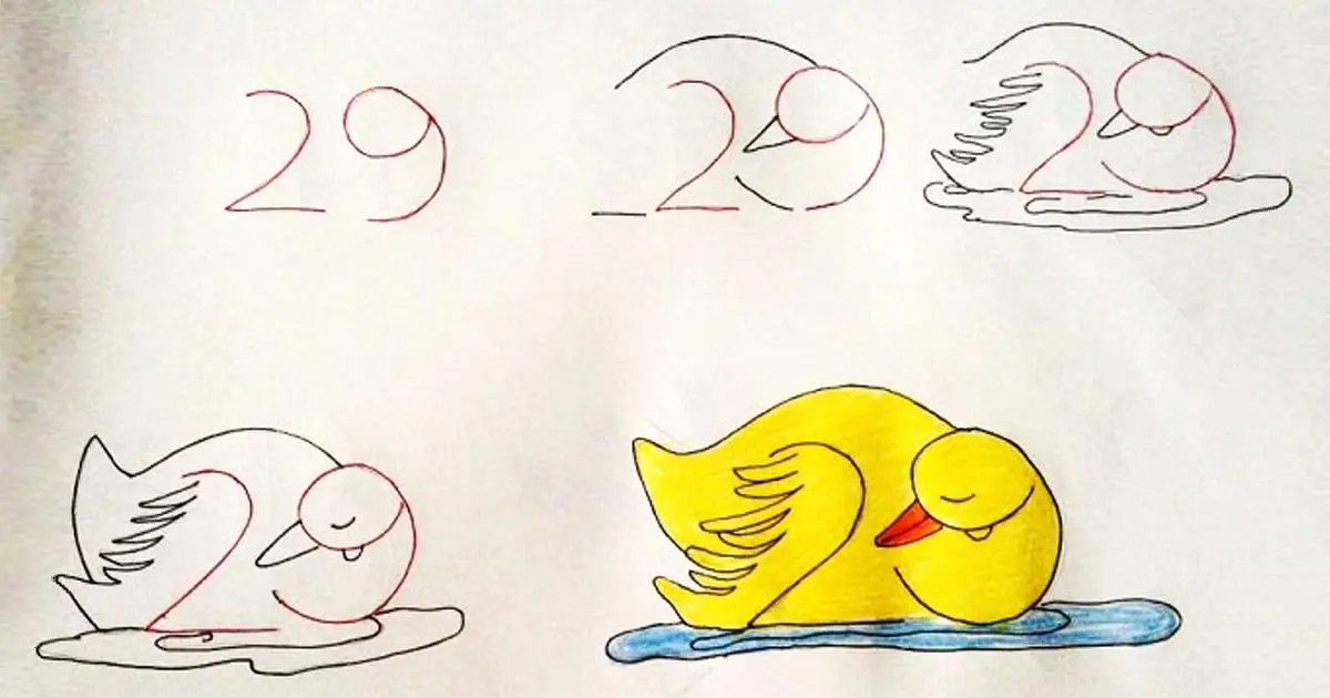 Cómo enseñar a tus hijos a dibujar usando los números