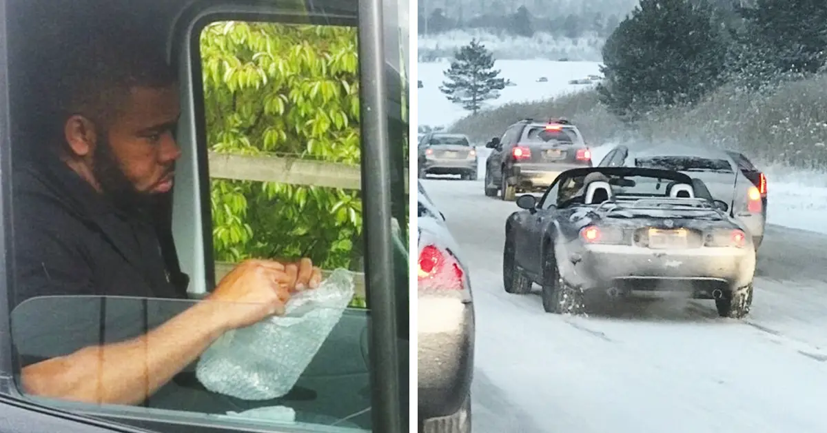 Las 20 situaciones más surrealistas que nos solemos encontrar en la carretera
