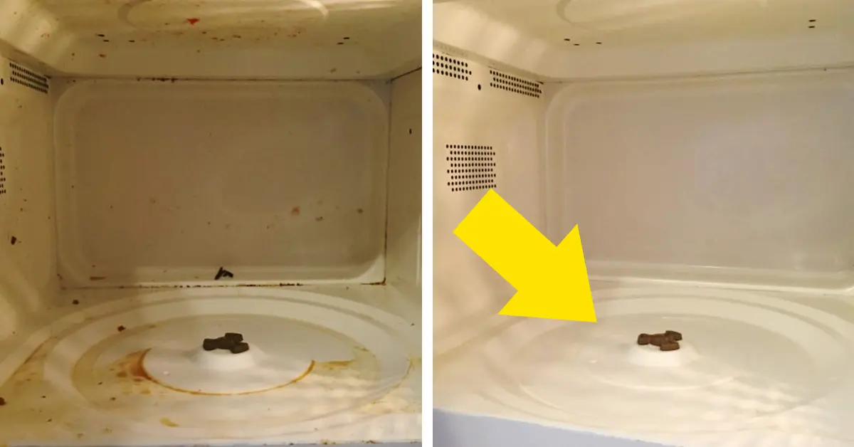 El truco casero con limón que deja tu microondas impecable sin fregar
