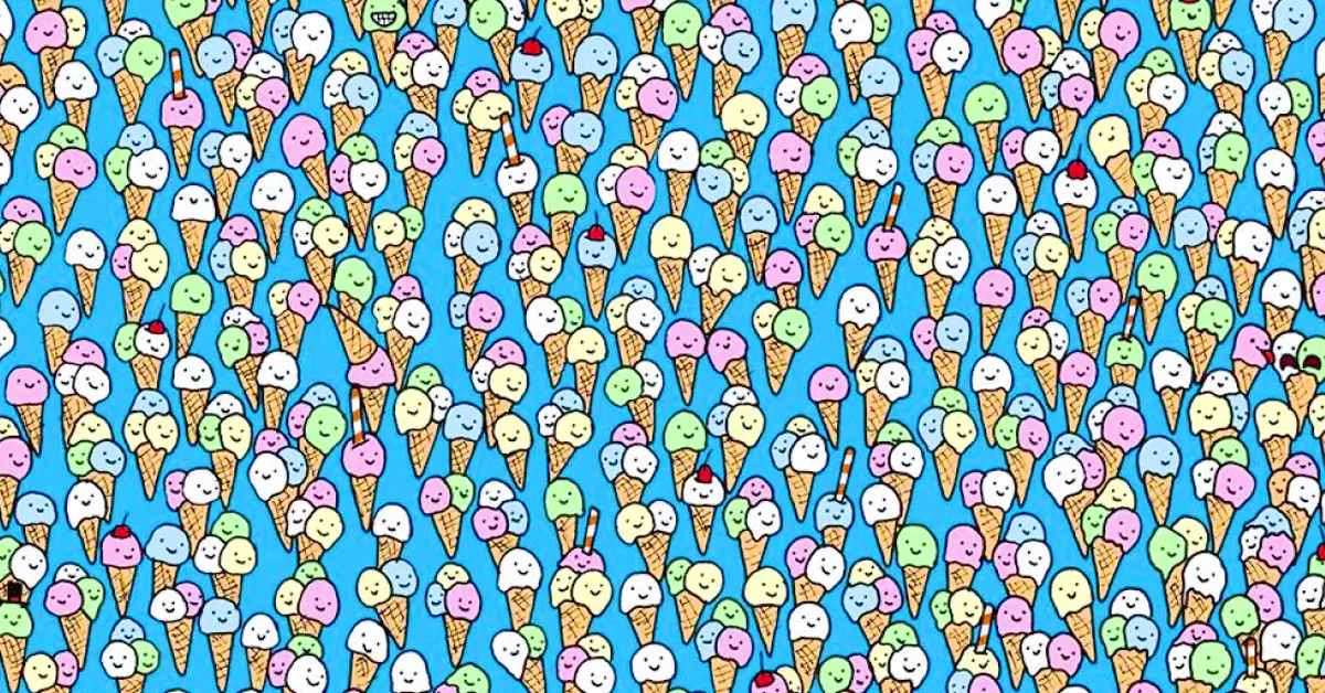 El caramelo camuflado: solo una mente muy despierta lo encuentra en menos de 10 segundos