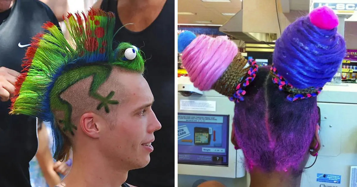 20 cortes de pelo tan extraños que hasta sus peluqueros se quedaron sin palabras