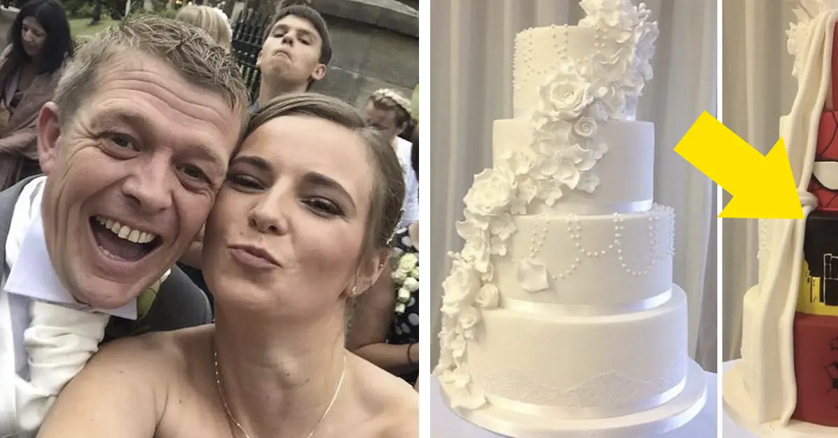 Una pareja resuelve sus diferencias con una tarta de boda que enamoró a todos los invitados